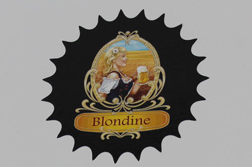 Blondine.