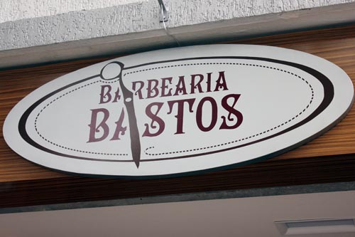 Barbearia Bastos.