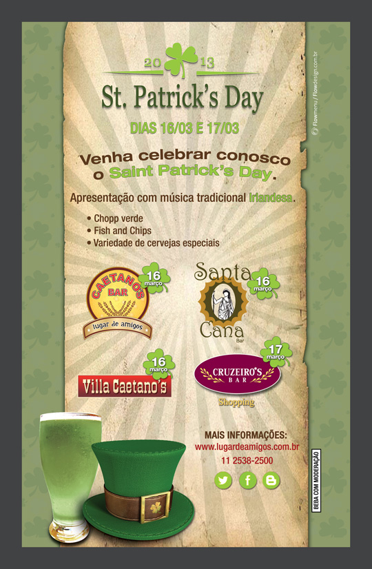 St. Patrick Day 2013 - Convite .