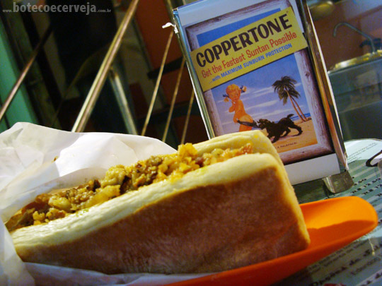 Hot Dog Augusta: Lanche Dog Augusta Bacon.
