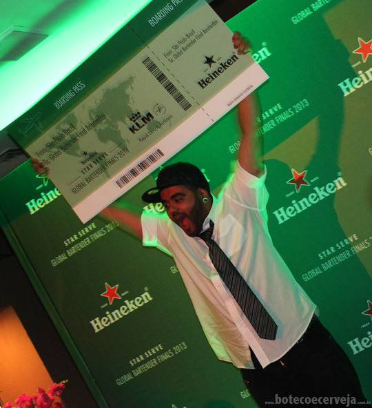 Heineken Global Bartenders Finals 2013: Felipe Leite