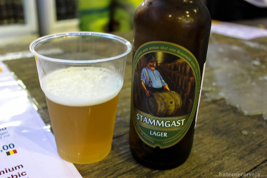 Cerveja na Garagem: Stammgast Lager.