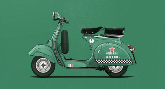 43644-016-Heineken-Poster-Vespa