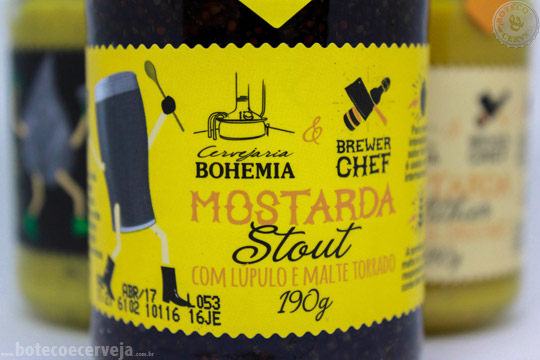 Mostardas Cervejeiras Bohemia BrewerChef